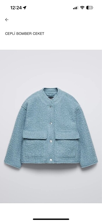 Zara bomber ceket