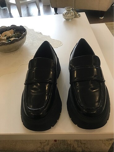 Zara tırtıklı model rugan makosen