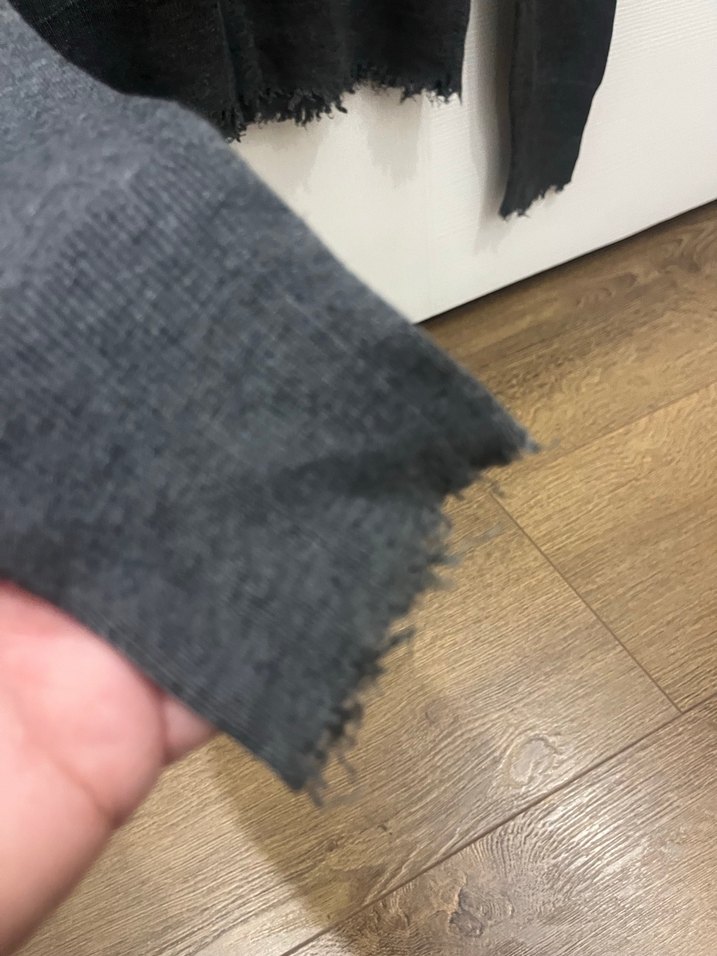 Gri Kadın Örgü Triko Kazak - Görsel 4