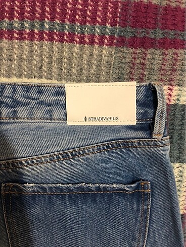 m Beden mavi Renk Stradivarius pantolon