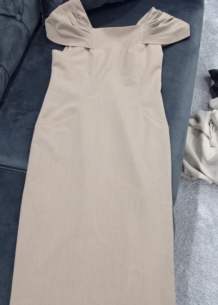 Camel abiye  - Görsel 4