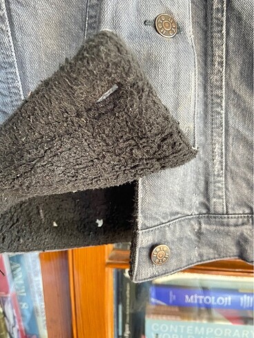 xs Beden gri Renk TOP SHOP DENIM CEKET