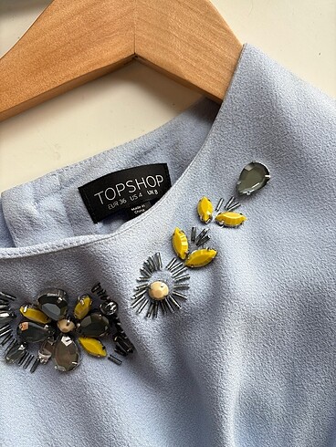 s Beden TOPSHOP İŞLEMELİ, TAŞLI