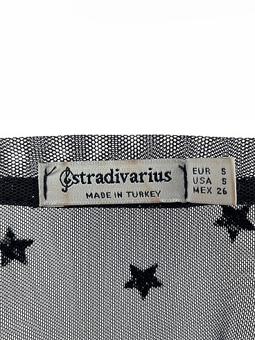 s Beden siyah Renk Stradivarius Bluz %70 İndirimli.