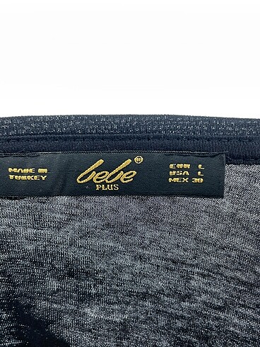 l Beden siyah Renk BeBe T-shirt %70 İndirimli.