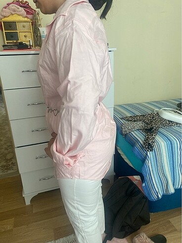 Diğer Pembe yazlık gömlek