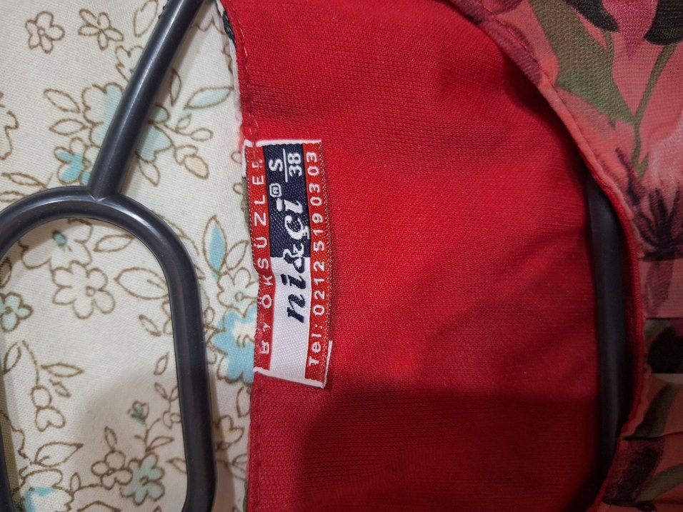 Pembe Bohem Uzun Kolsuz Elbise - Görsel 5