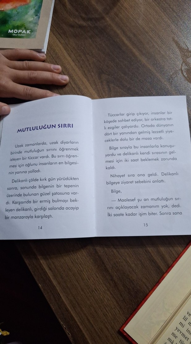 Mutlu Masallar Çocuk Kitabı - Görsel 3