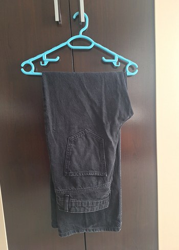 DeFacto Siyah Desenli Düğmeli Kadın Jean - Görsel 3