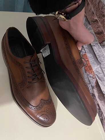 Marka orijinal erkek klasik ayakkabı - Görsel 4