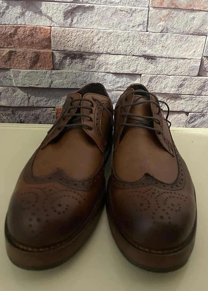 Marka orijinal erkek klasik ayakkabı - Görsel 5