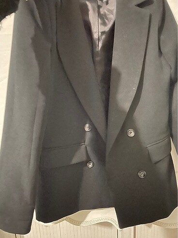 s Beden Siyah blazer ceket