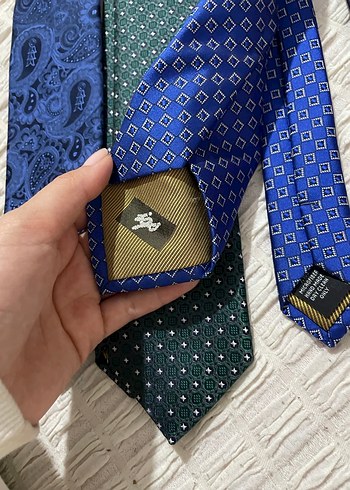 Koyu Mavi Klasik İş Kravatları igs - Görsel 4