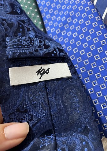 Koyu Mavi Klasik İş Kravatları igs - Görsel 5