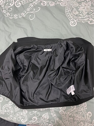 36 Beden siyah Renk Crop ceket blazer