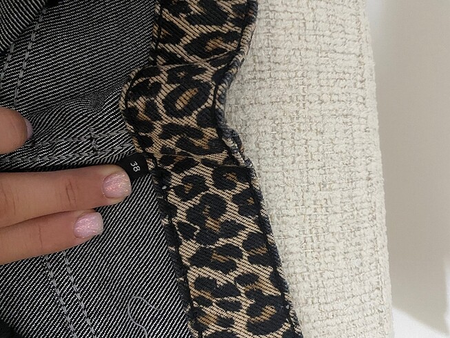 m Beden kahverengi Renk LEOPAR ŞORT