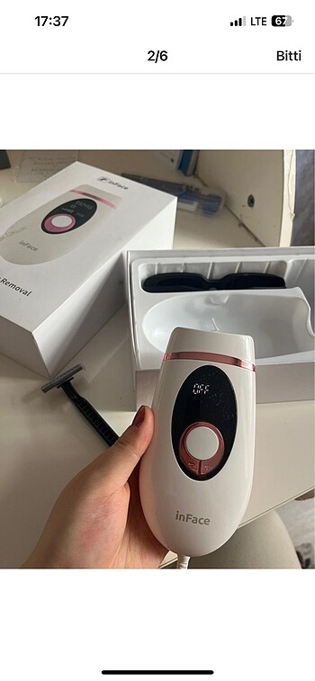 Xiaomi Xiomi İnface lazer epilasyon