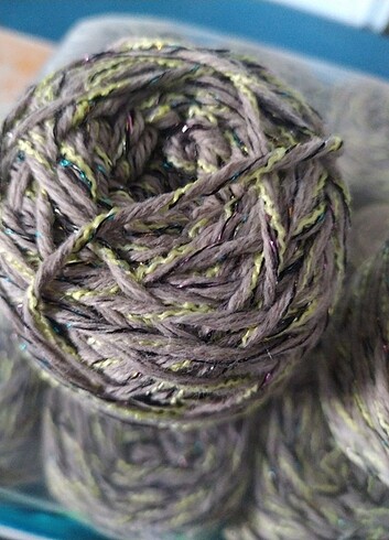 Gri özel karışım örgü ipi 1kg 325gr - Görsel 5