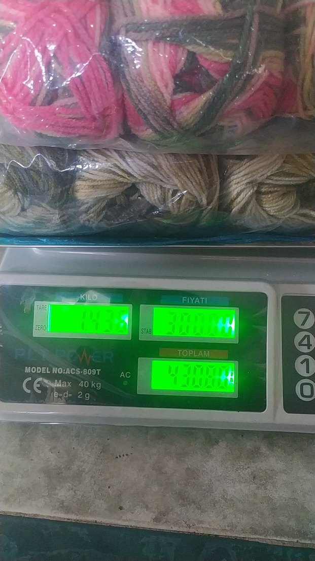 3 paket 15 yumak 
1435 gram örgü ipleri - Görsel 5