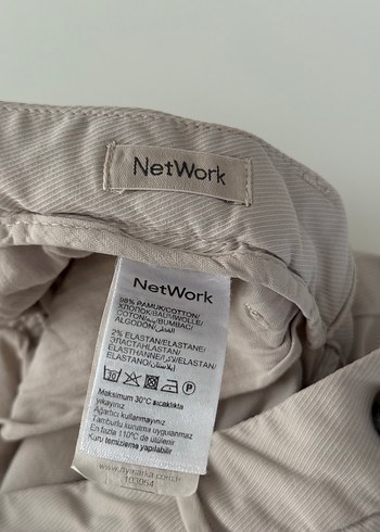 46 Beden ten rengi Renk Network Erkek Bermuda