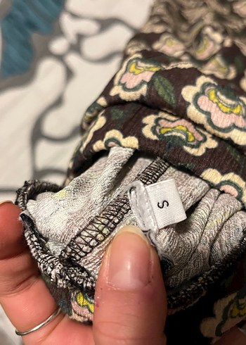 Kadın Kahverengi İspanyol Paça Tayt - Görsel 3