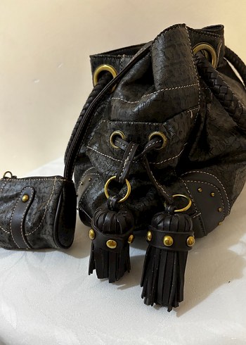  Beden Y2k nine west amercan vintage çanta