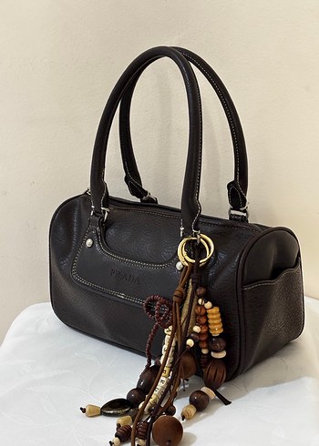  Beden kahverengi Renk Prada y2k american vintage acı kahve çanta