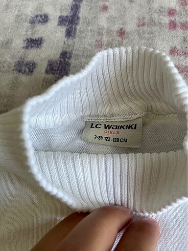 LC Waikiki LCW 7-8 yaş kız çocuk kazak