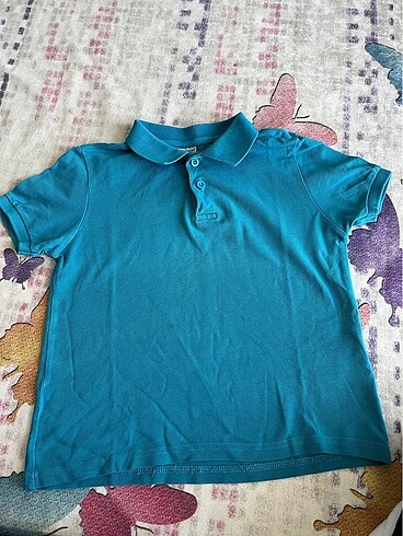 5-6 çocuk polo yaka t-shirt