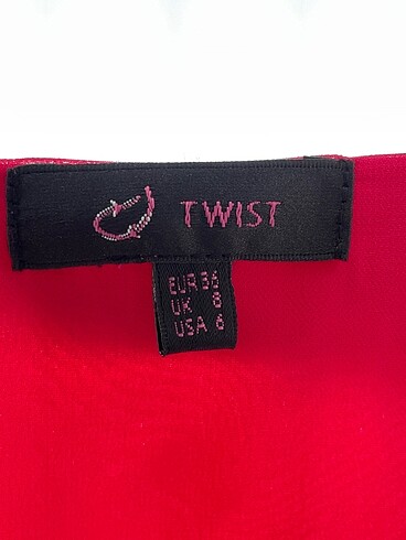 36 Beden çeşitli Renk Twist Kısa Elbise %70 İndirimli.