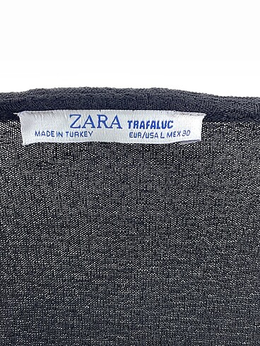 l Beden siyah Renk Zara Kısa Elbise %70 İndirimli.