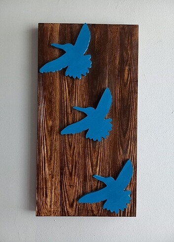Ahşap dekoratif tablo