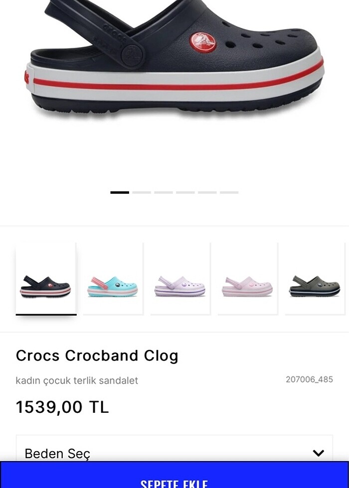 Crocs terlik - Görsel 2