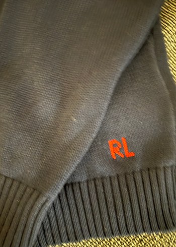 Lacivert Polo Ralph Lauren Ayıcık Desenli Kazak - Görsel 6
