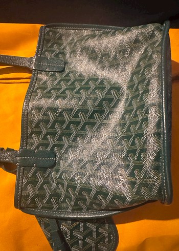 Yeşil Baskılı Deri Kadın Çanta maison Goyard - Görsel 2