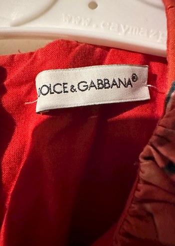Dolce & Gabbana Kız Çocuk Kırmızı elbise Dolce gabbana