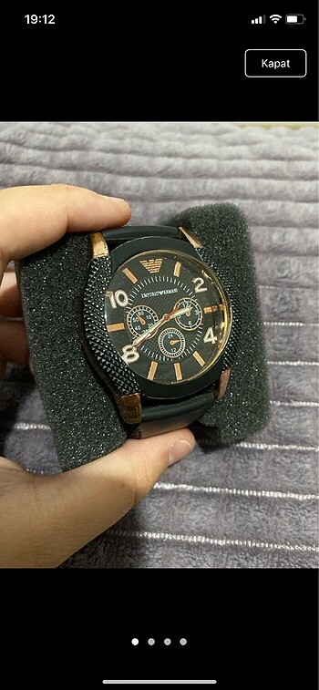 emporio armani erkek saati