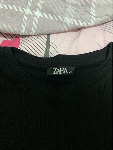 zara düz siyah tişört - Görsel 2
