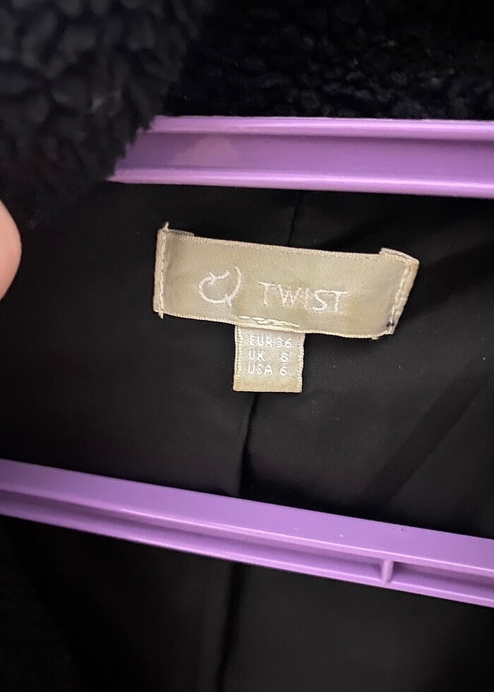 siyah peluş kaban - Görsel 3