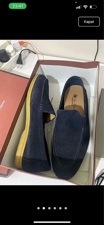 Loro Piana loro piana süet ayakkabı