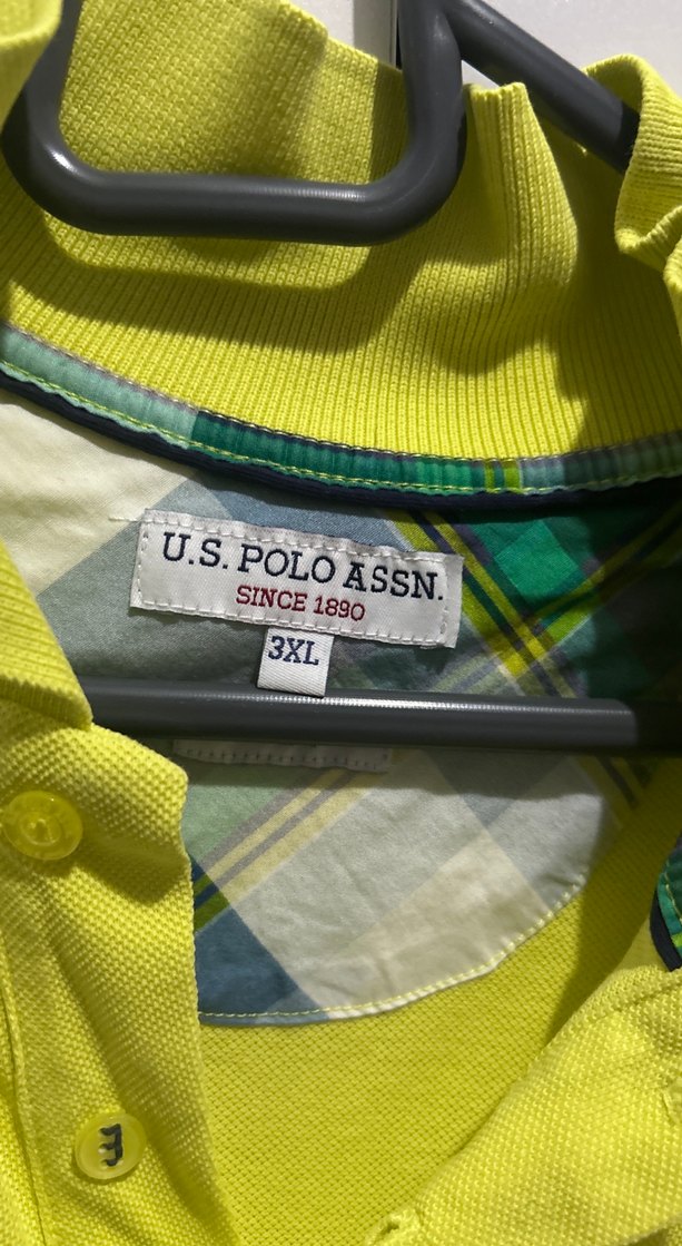 Erkek Sarı Polo Yaka Kısa Kollu Tişört - Görsel 2