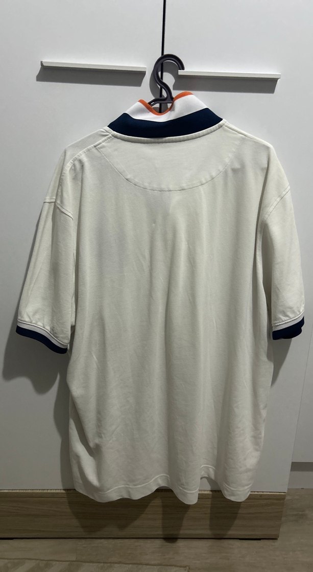 Gri Baskılı Pamuklu Erkek Polo Tişört - Görsel 3