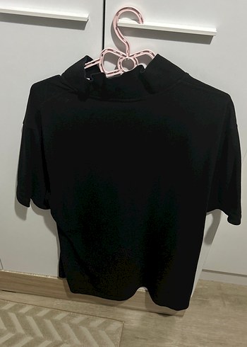 Erkek Siyah Polo Yaka Tişört - Görsel 3