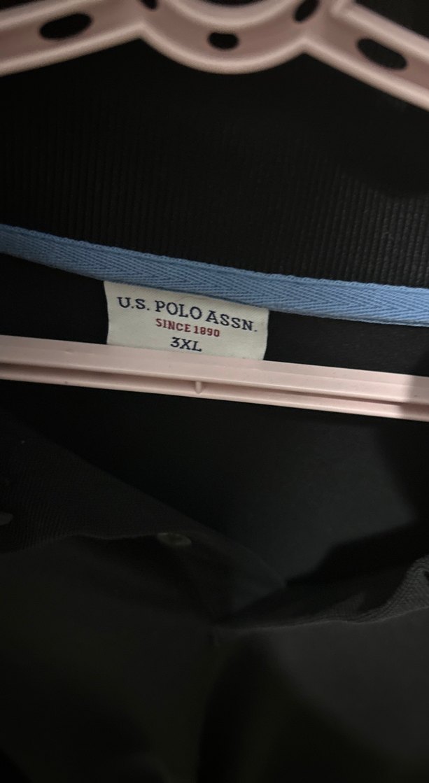 Erkek Siyah Polo Yaka Tişört - Görsel 2