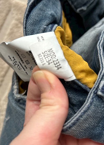 Erkek Lacivert Regular Fit Denim Jean - Görsel 6