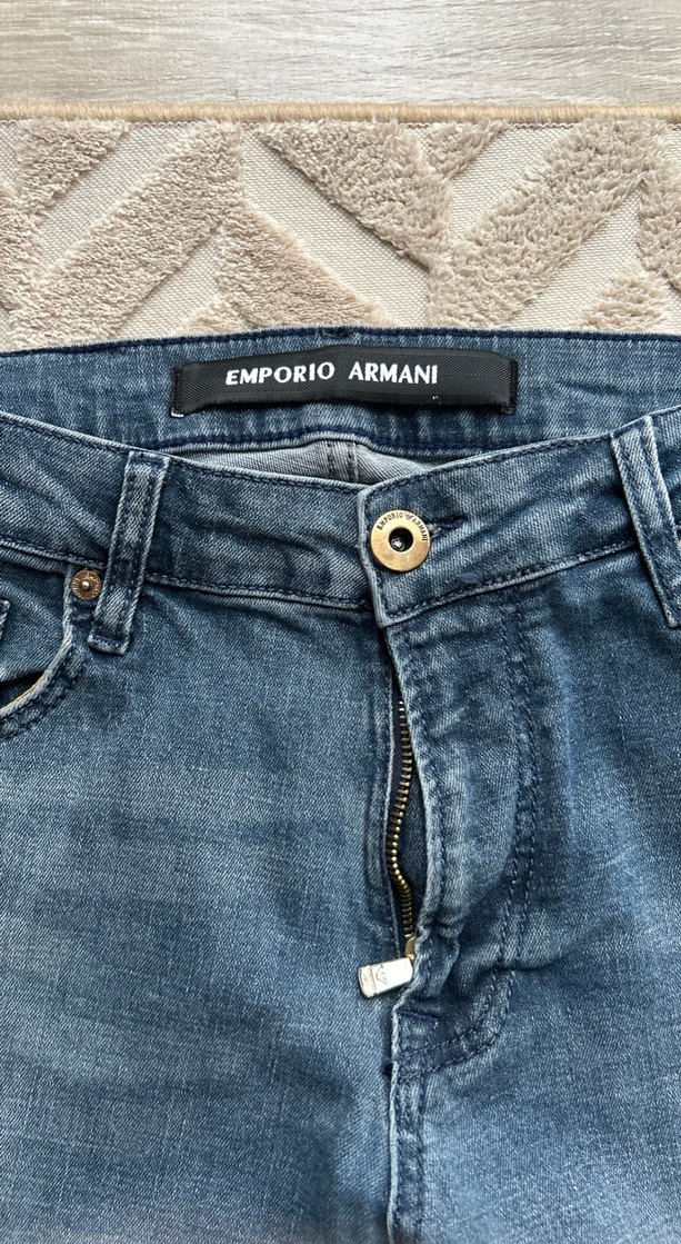 Erkek Lacivert Regular Fit Denim Jean - Görsel 2