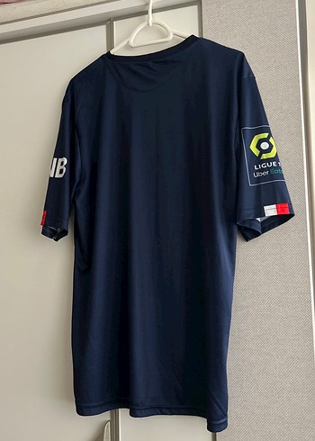 PSG Nike Lacivert Spor T-shirt Velcro Detaylı - Görsel 7