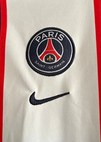 PSG Nike Lacivert Spor T-shirt Velcro Detaylı - Görsel 2