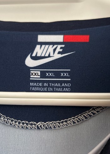 PSG Nike Lacivert Spor T-shirt Velcro Detaylı - Görsel 3