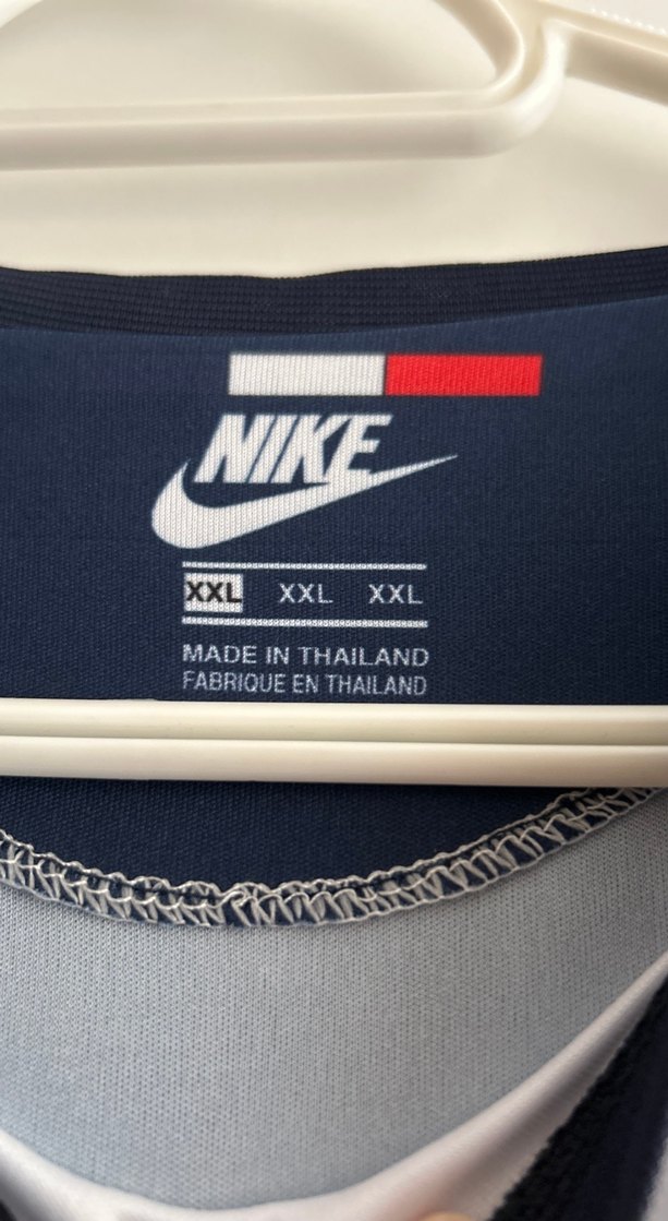 PSG Nike Lacivert Spor T-shirt Velcro Detaylı - Görsel 3